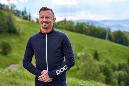 Adam Małysz na Cieńkowie